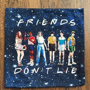 Stranger Things - “Friends Don’t Lie” Decorative Pillow Case